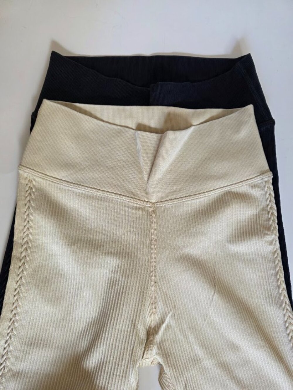 New OFFLINE by Aerie Seamless Cable High Waisted Leggings 2 Pair Size Medium